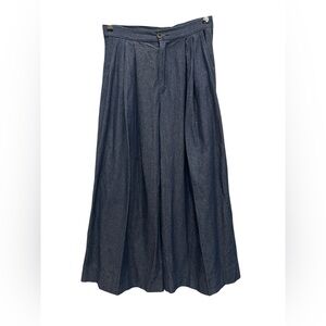 Toit Volant Woman’s Denim Palazzo Pant Size:L